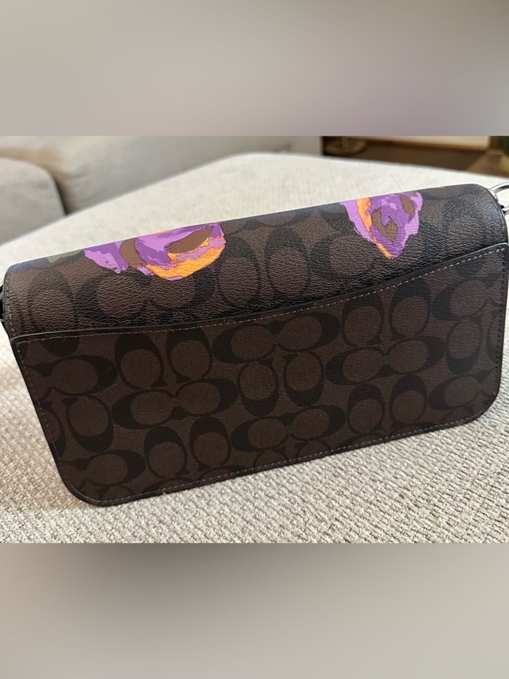 Coach Morgan Shoulder Bag In Signature Canvas With Rose Print CL459 - Picture 5 of 8